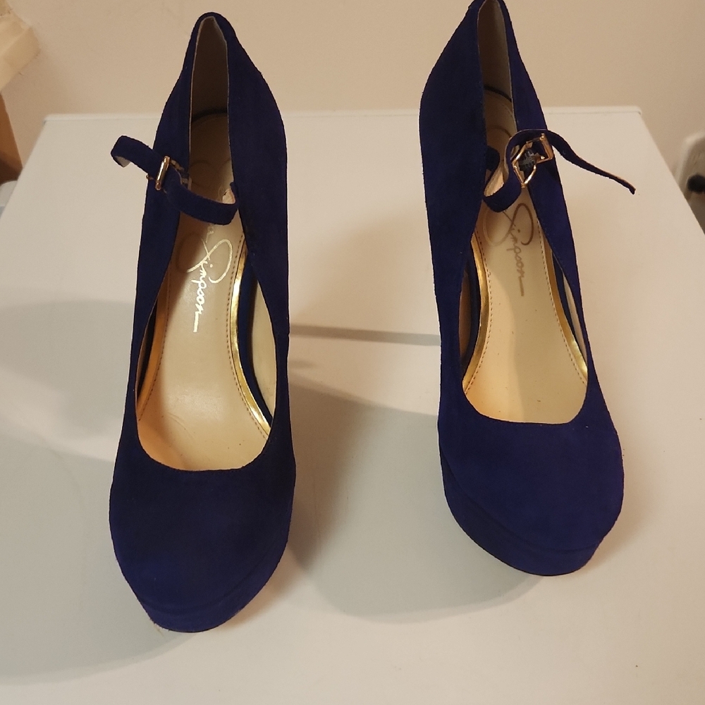 Jessica Simpson Purple Heels